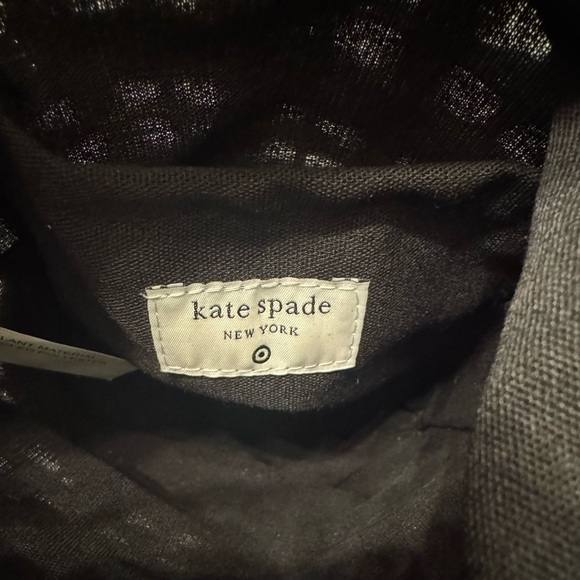 Kate Spade New York X Target Black Pearl Embellished Basket Bucket Bag Purse - Picture 6 of 6